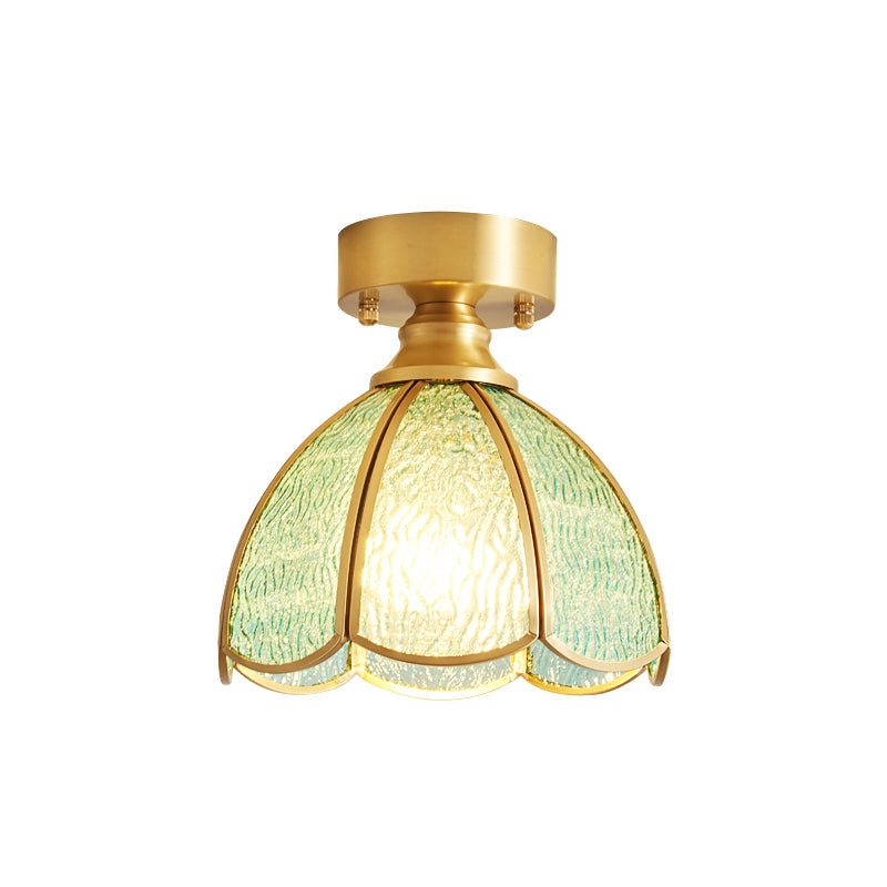 Revely Ceiling Light Vintage Floral Stainedglass-Neutral Decor