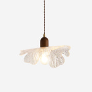 Pendant Lamp Tiffany-Style Glass Floral Shade Art
