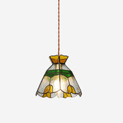 Eldine Stained Glass Pendant Light