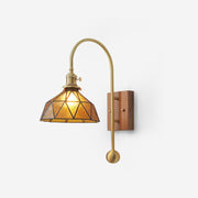 Vorelle Vintage Stained Wall Light