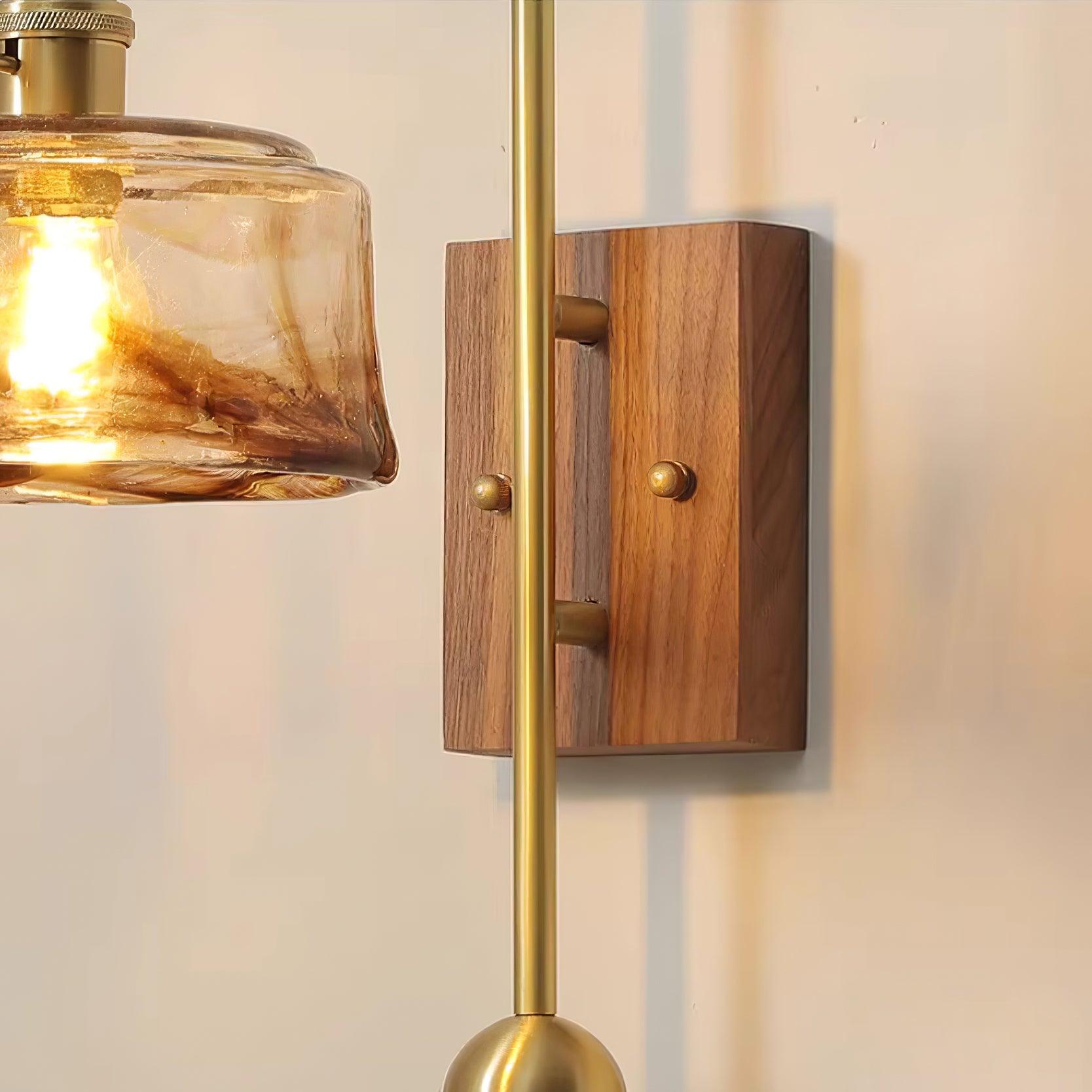 Vorelle Vintage Stained Wall Light
