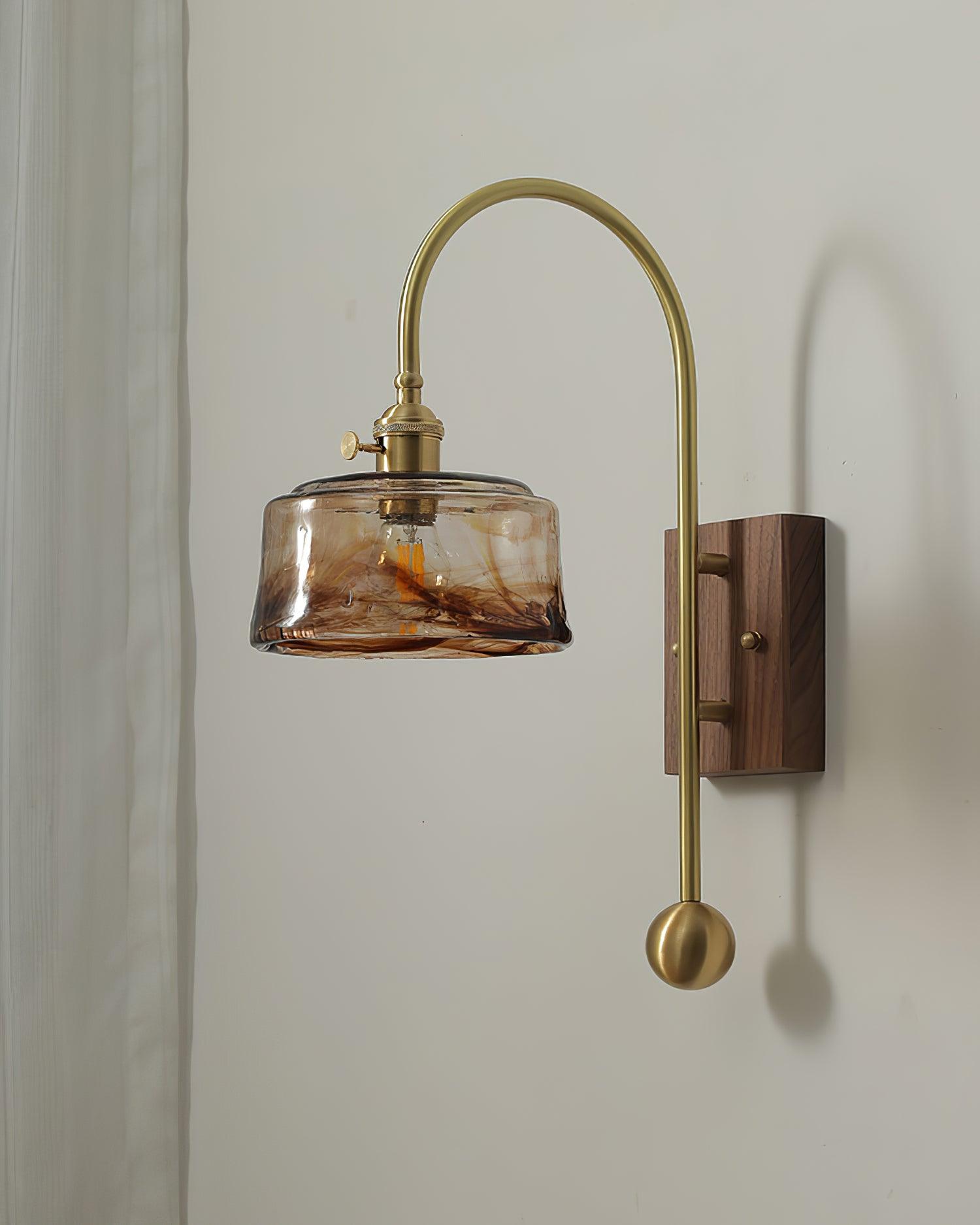 Vorelle Vintage Stained Wall Light