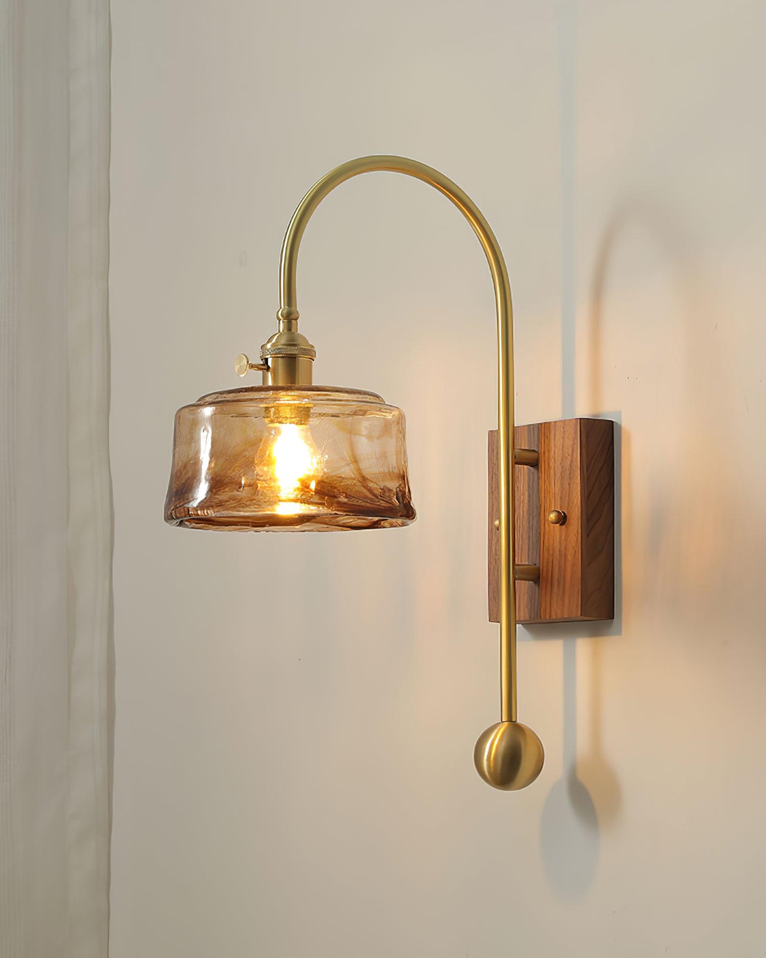 Vorelle Vintage Stained Wall Light