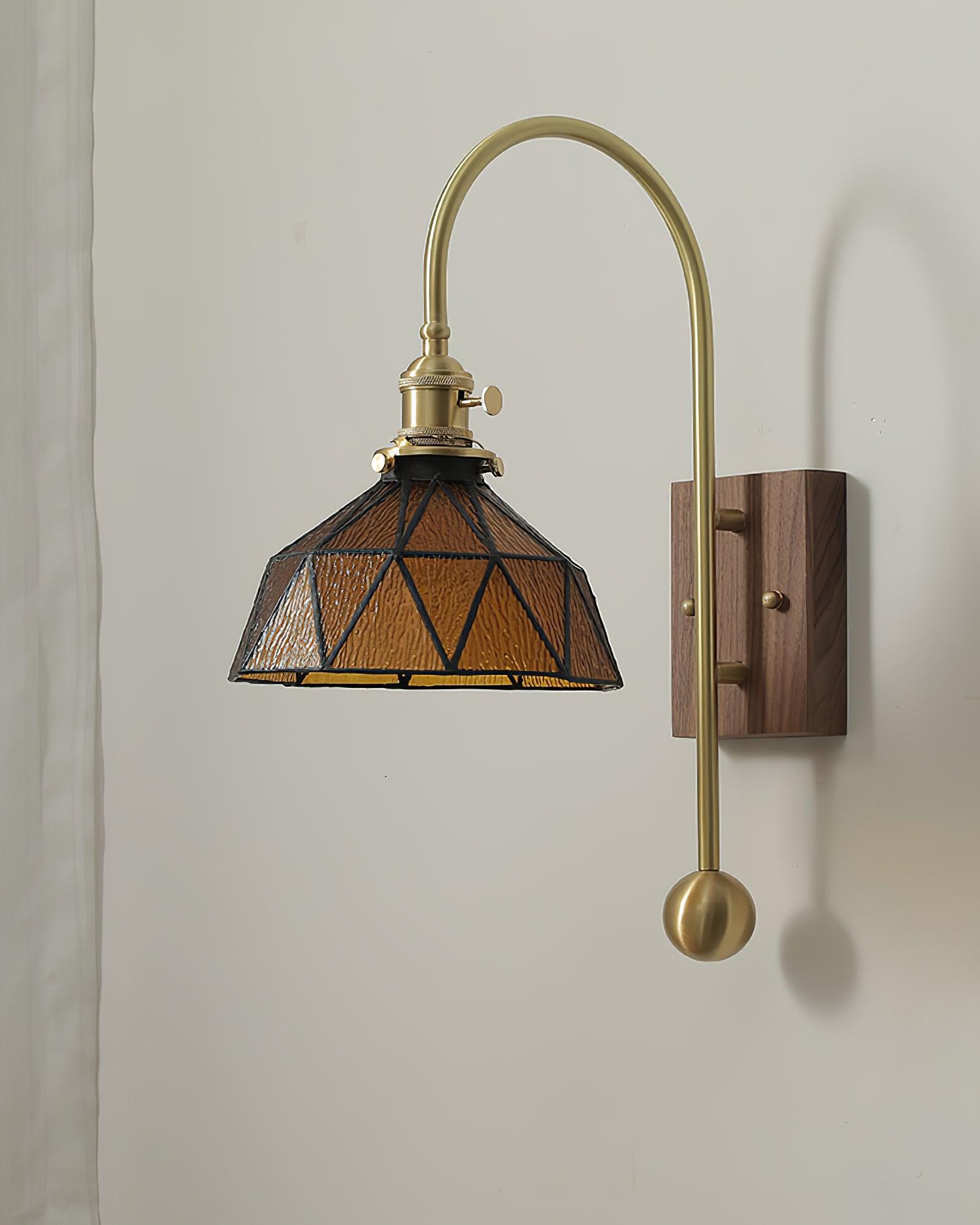 Vorelle Vintage Stained Wall Light