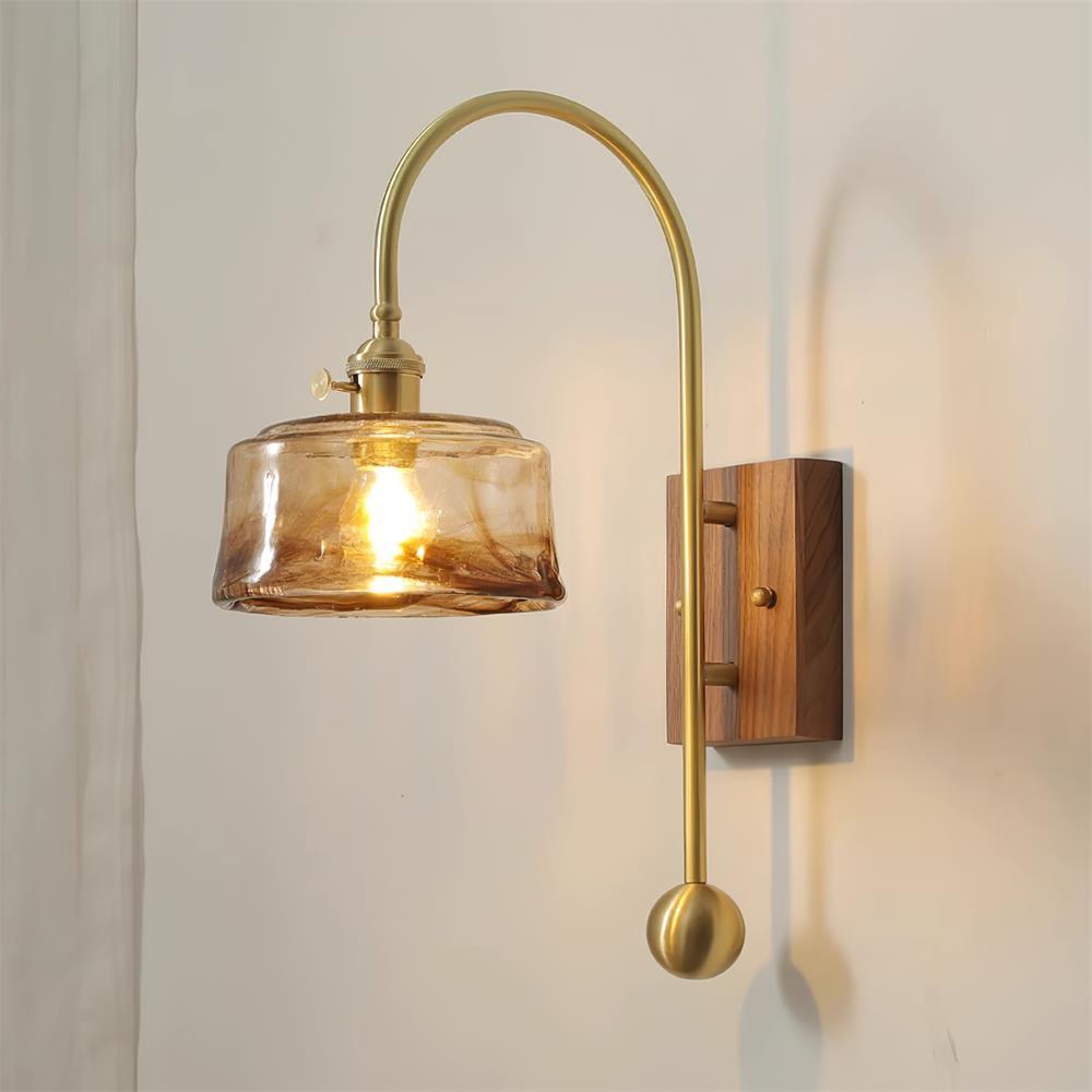 Vorelle Vintage Stained Wall Light