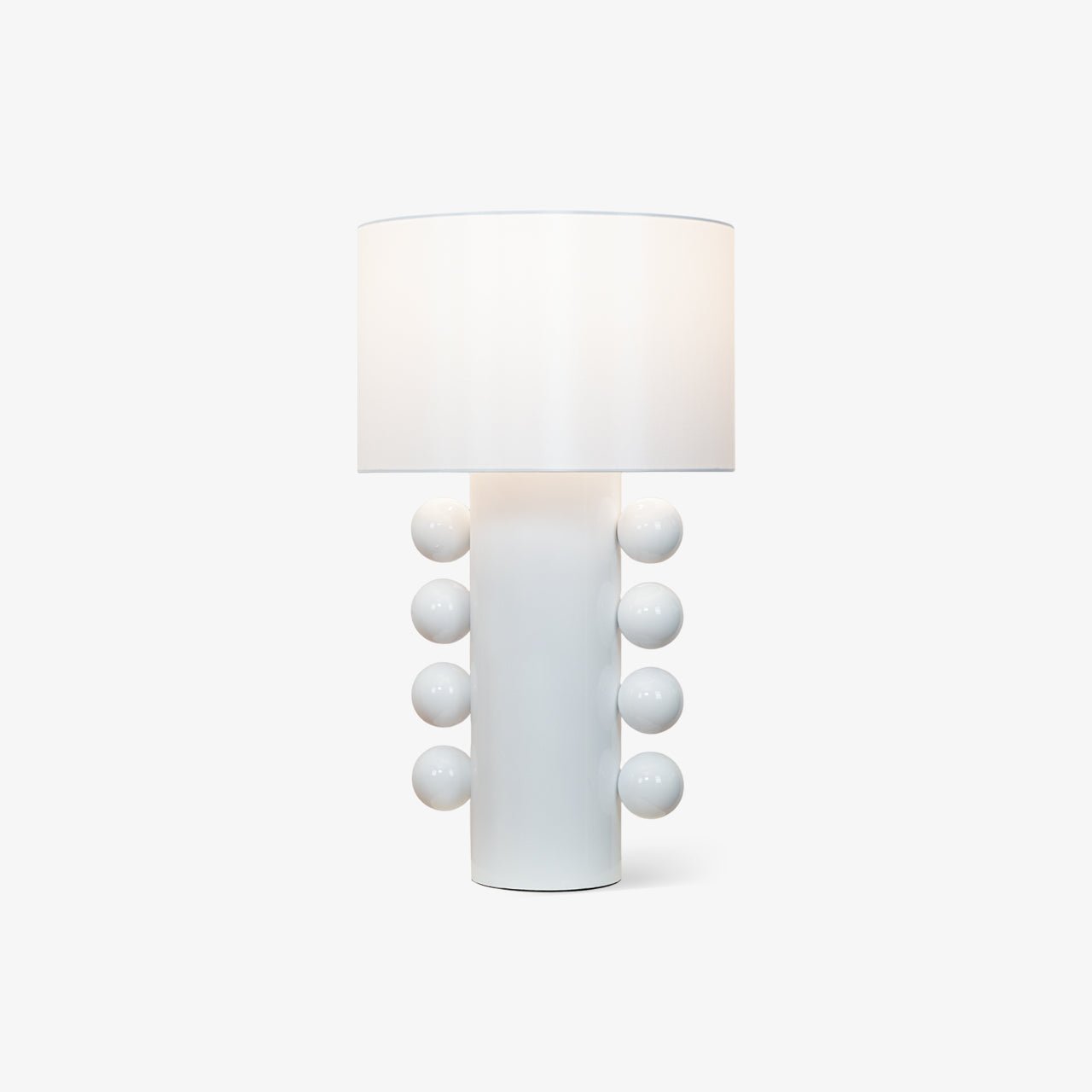 Nixu Fabric Whimsical Table Lamp-Neutral Decor