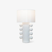 Nixu Fabric Whimsical Table Lamp-Neutral Decor