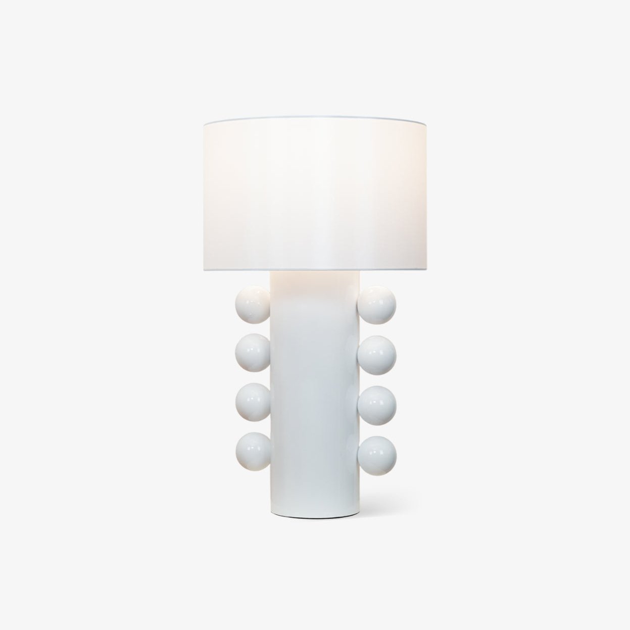 Nixu Fabric Whimsical Table Lamp-Neutral Decor