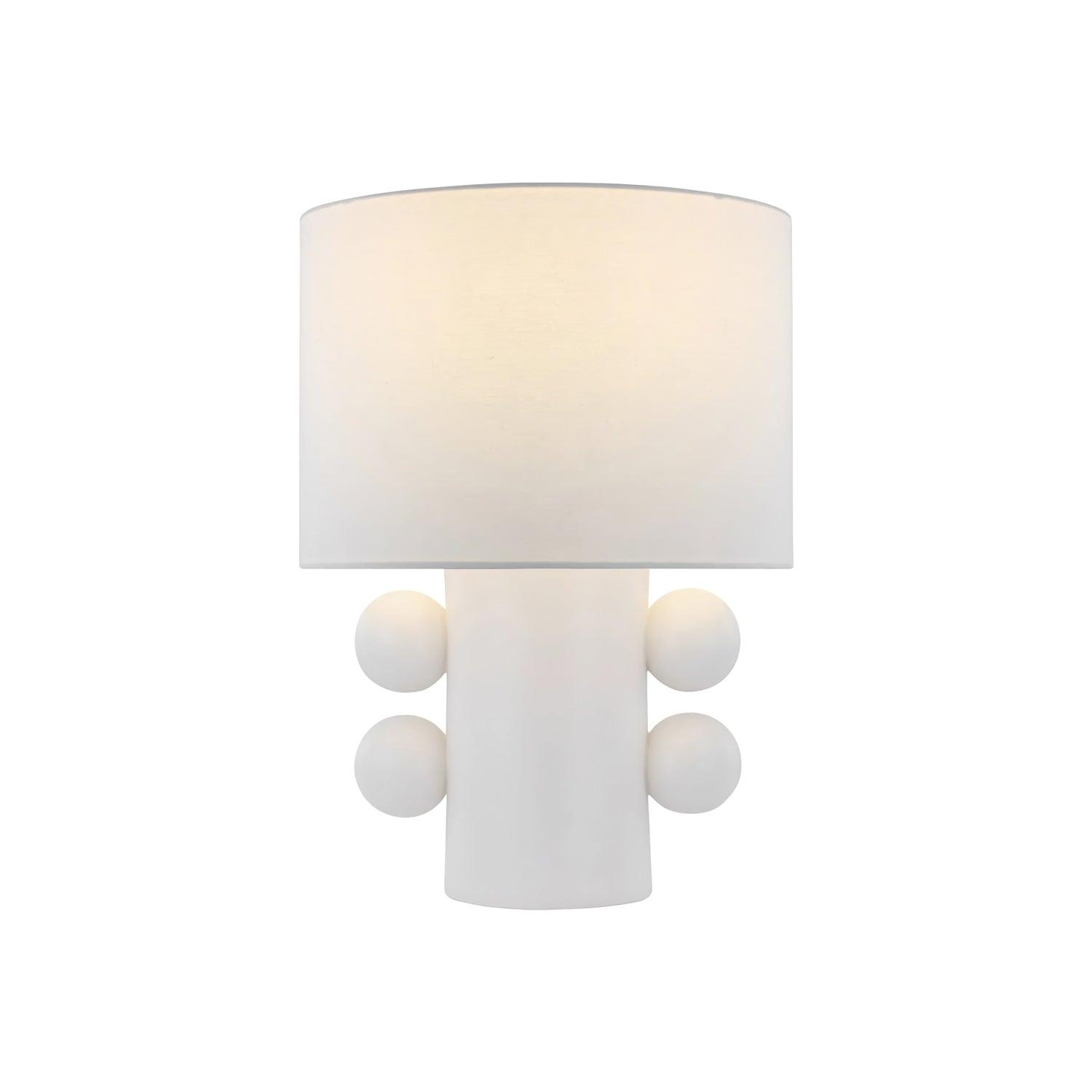 Nixu Fabric Whimsical Table Lamp-Neutral Decor