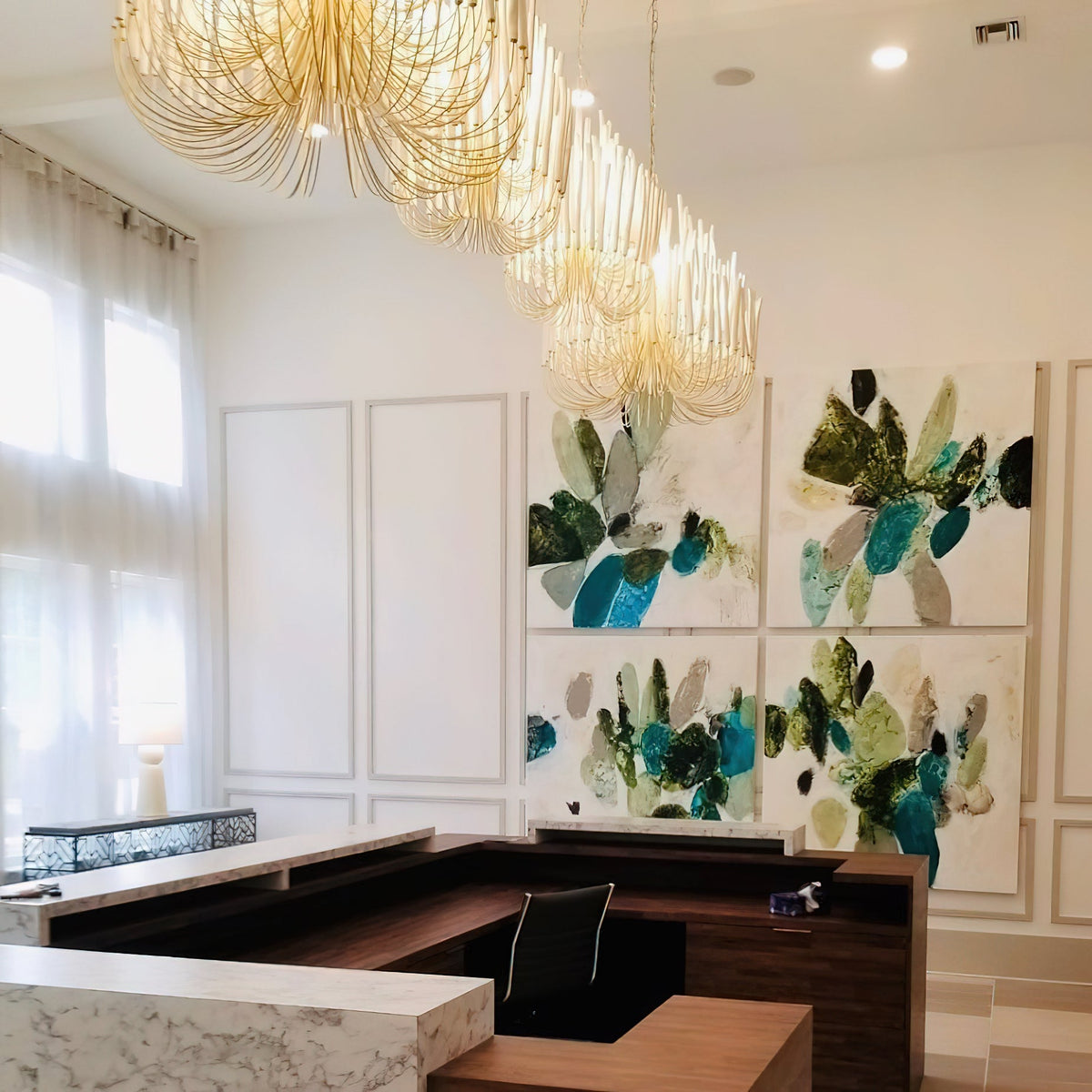 Willow 6-Head Chandelier