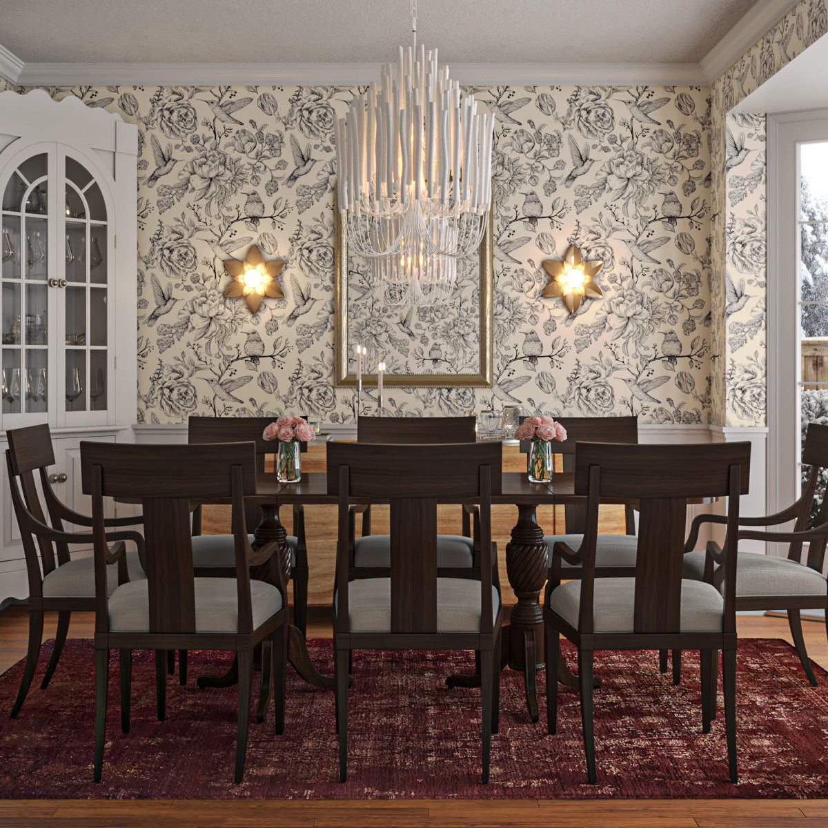 Willow 6-Head Chandelier