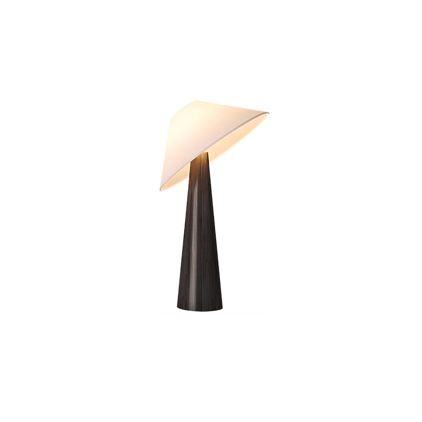 Vosile Sculptural Wood Table Lamp-Neutral Decor
