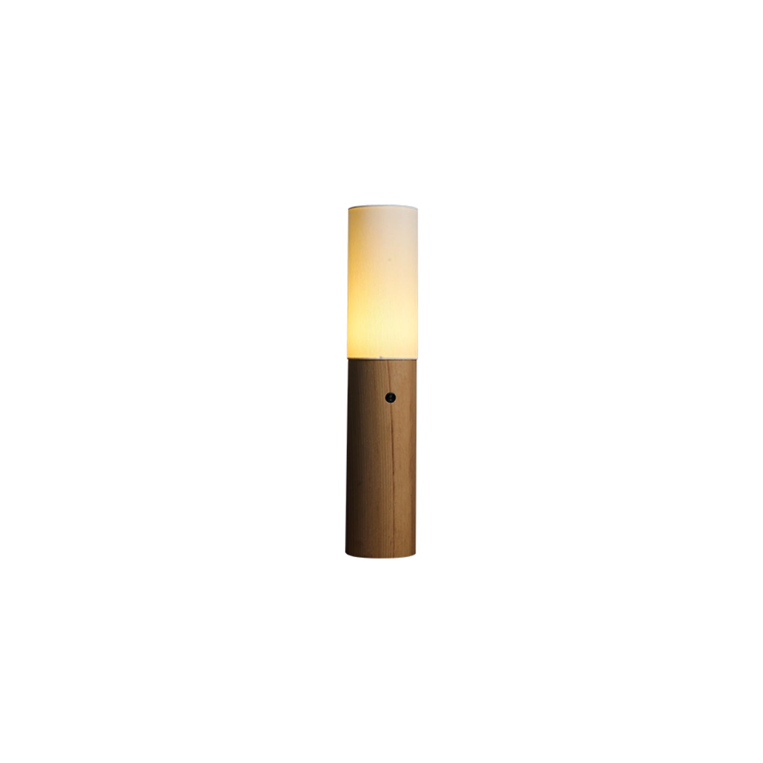 Vero Timber Column Floor Lamp-Neutral Decor