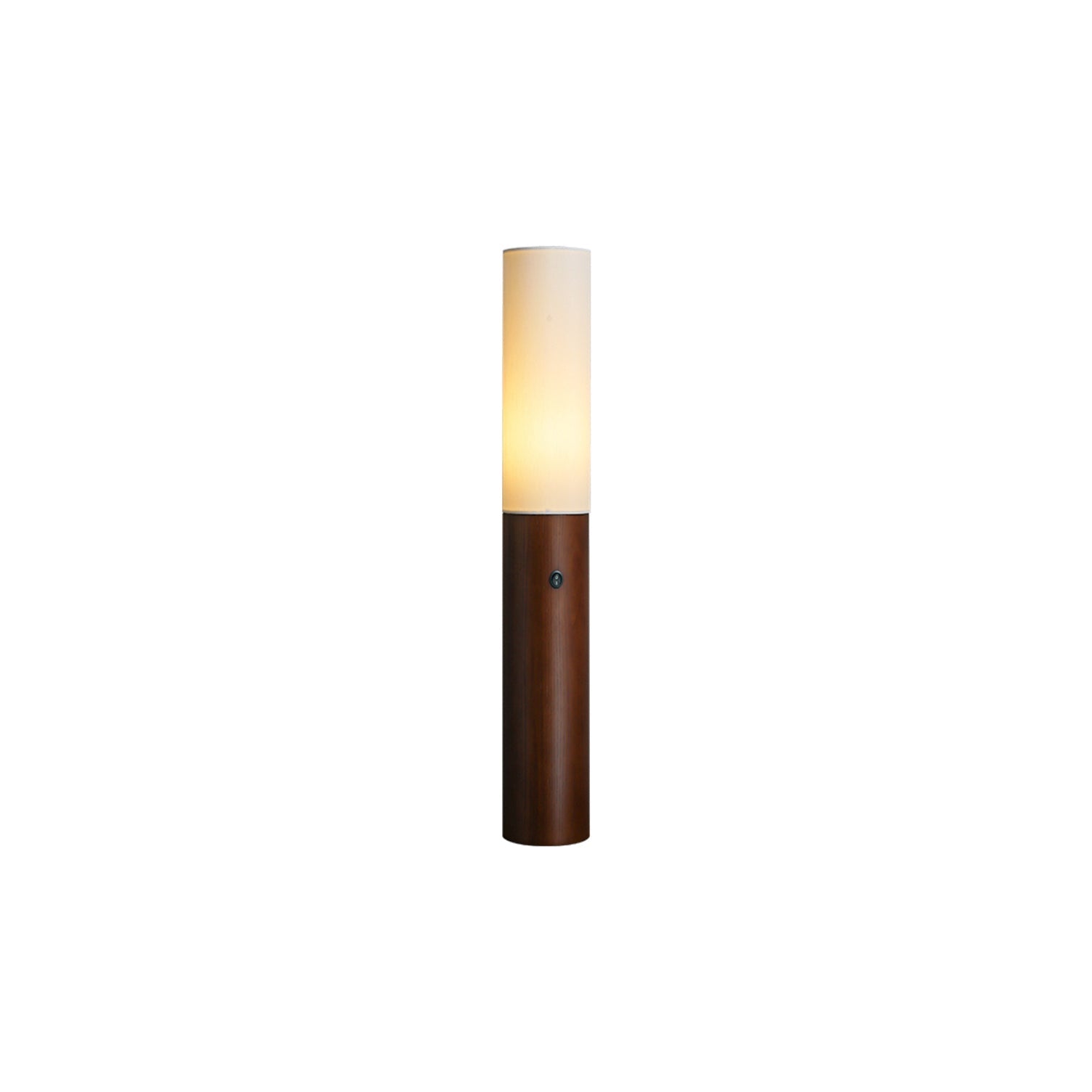 Vero Timber Column Floor Lamp-Neutral Decor