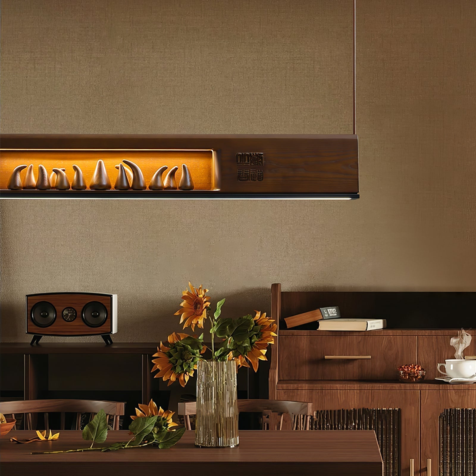 Liam Modern Pendant Lamp-Neutral Decor