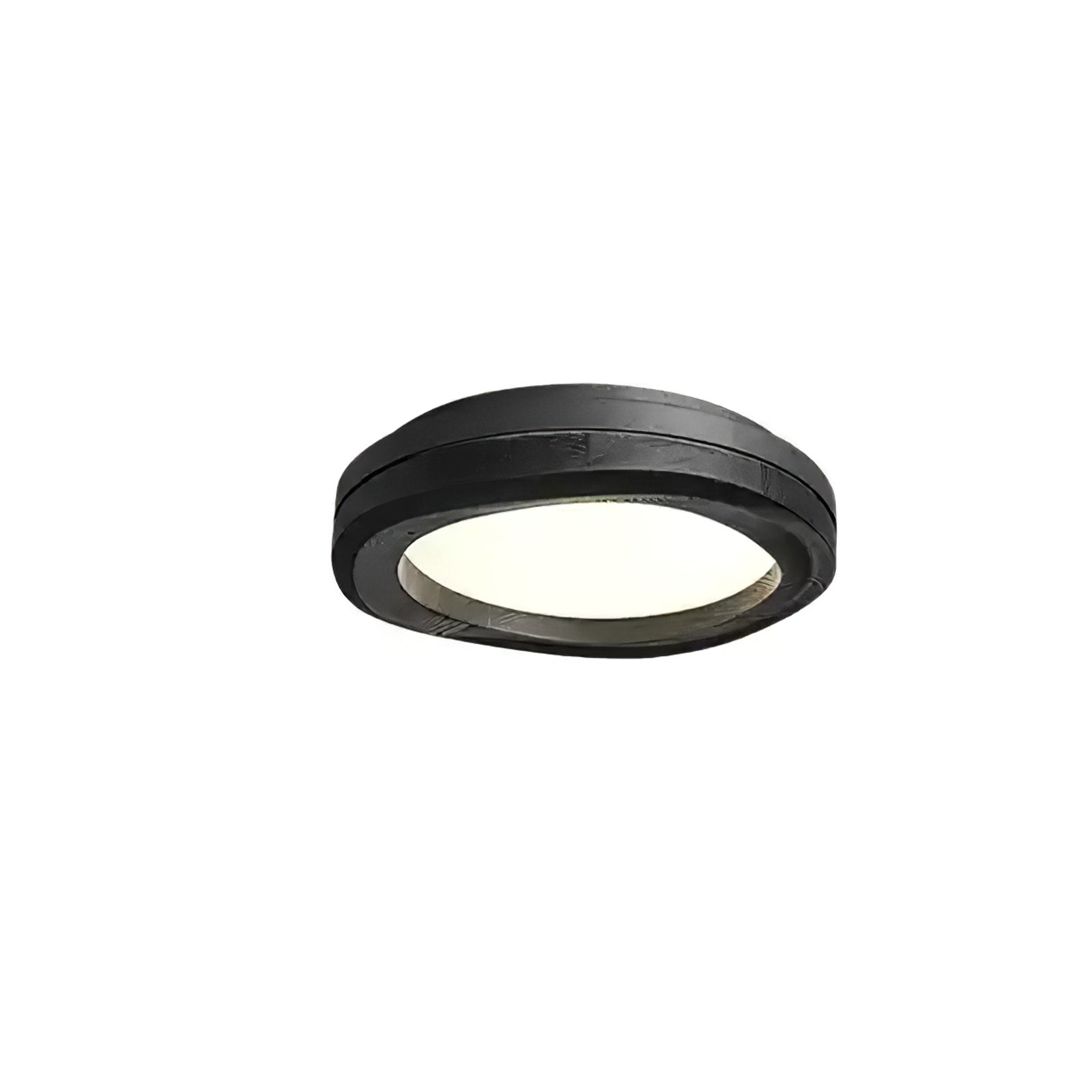 Artalis Walnut Wood Flush Mount-Neutral Decor