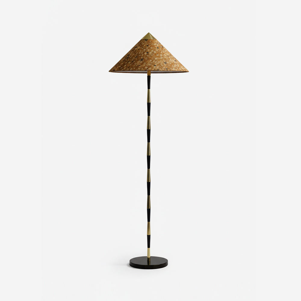 Burlwood Floor Lamp