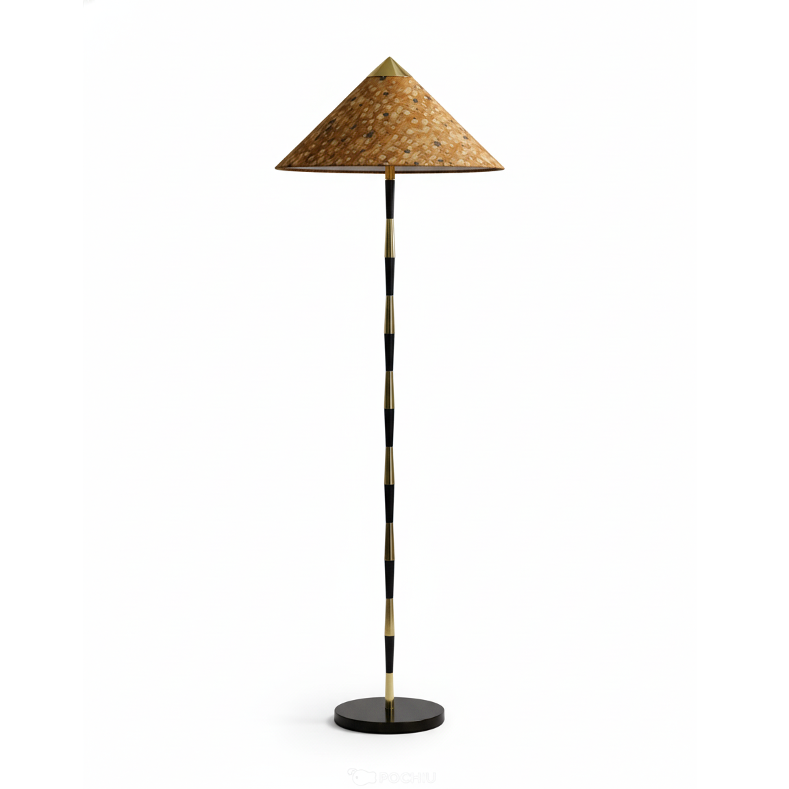 Burlwood Floor Lamp