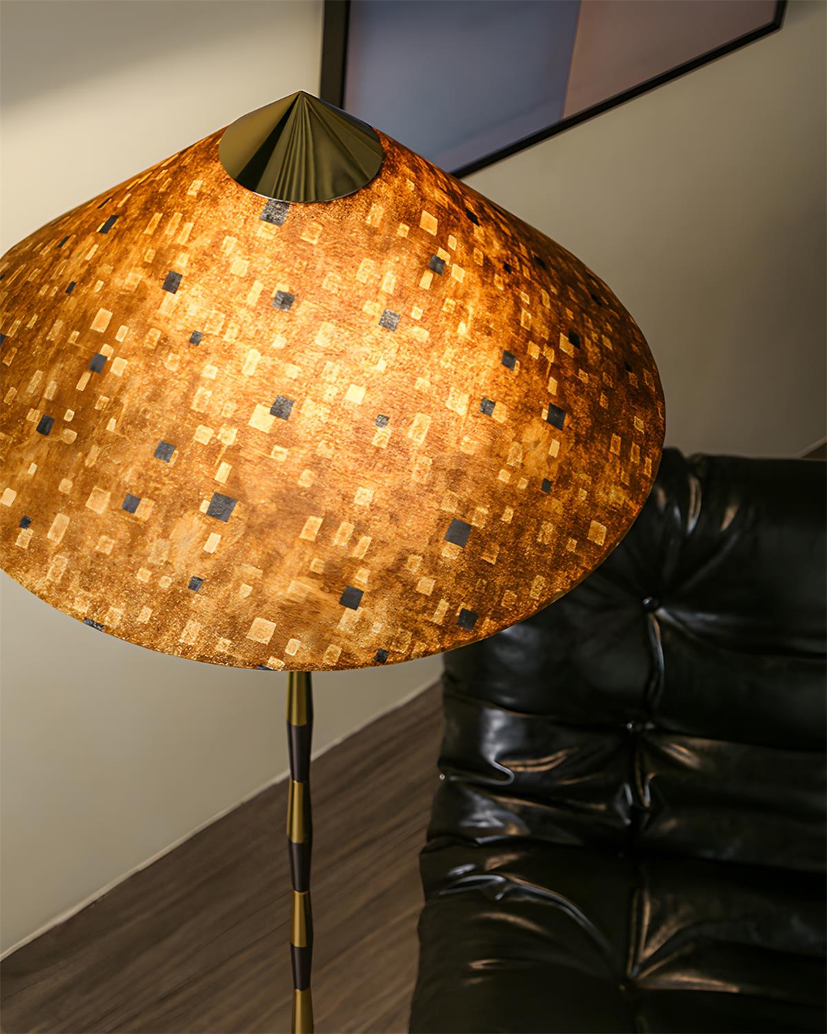 Burlwood Floor Lamp