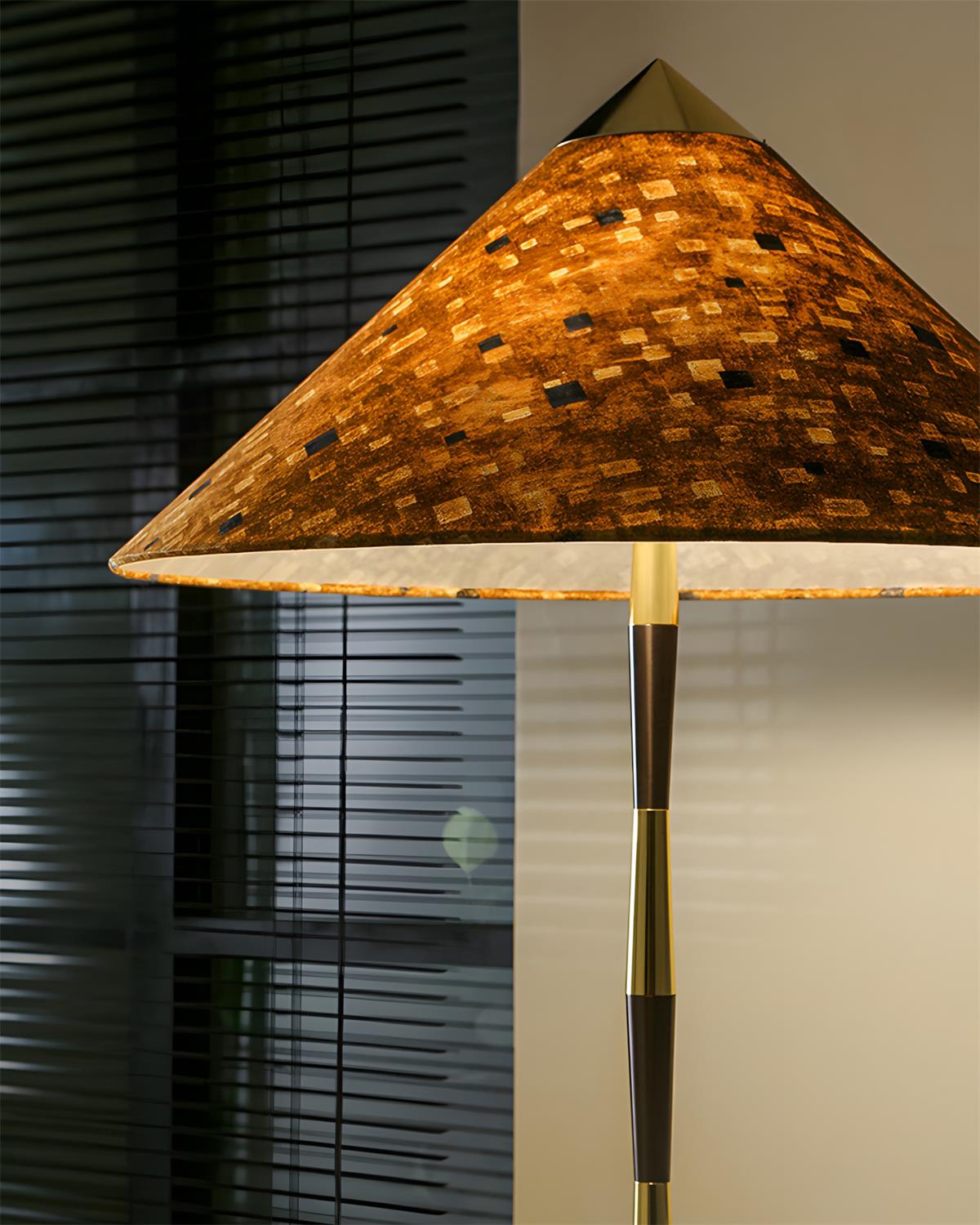 Burlwood Floor Lamp