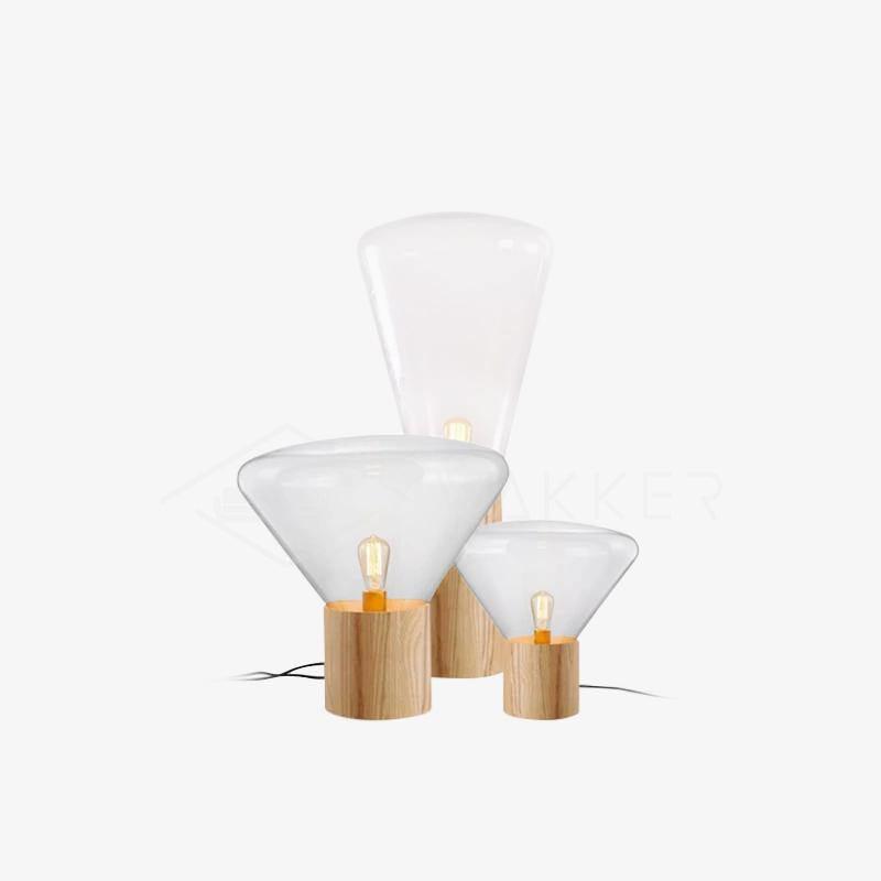 Teveny Minimalist Wood Table Lamp-Neutral Decor