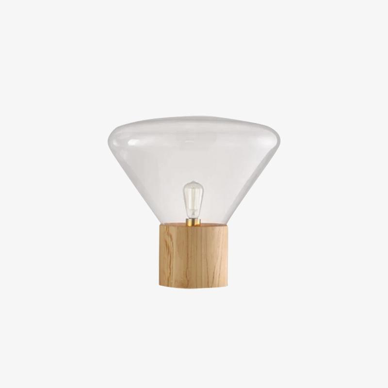 Teveny Minimalist Wood Table Lamp-Neutral Decor