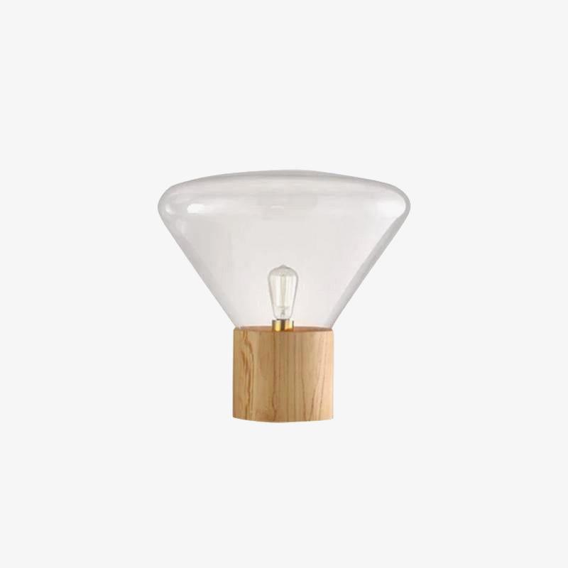 Teveny Minimalist Wood Table Lamp-Neutral Decor
