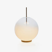 Eurrael Modern Glass Table Lamp-Neutral Decor