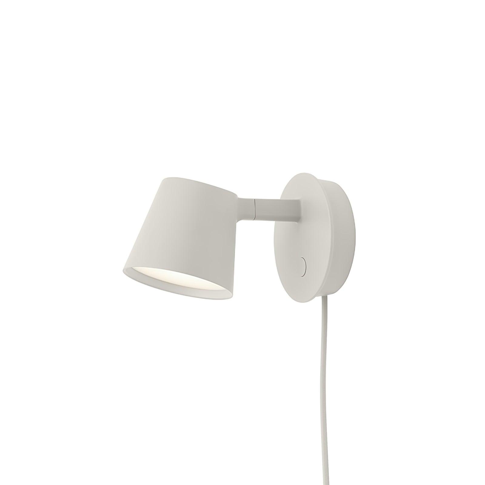 Tirwen Modern Minimalist Plug-In Wall Lamp-Neutral Decor