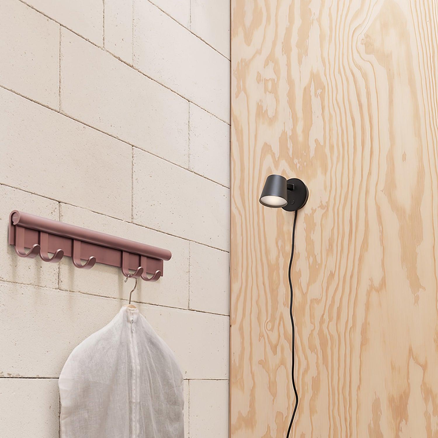 Tirwen Modern Minimalist Plug-In Wall Lamp-Neutral Decor