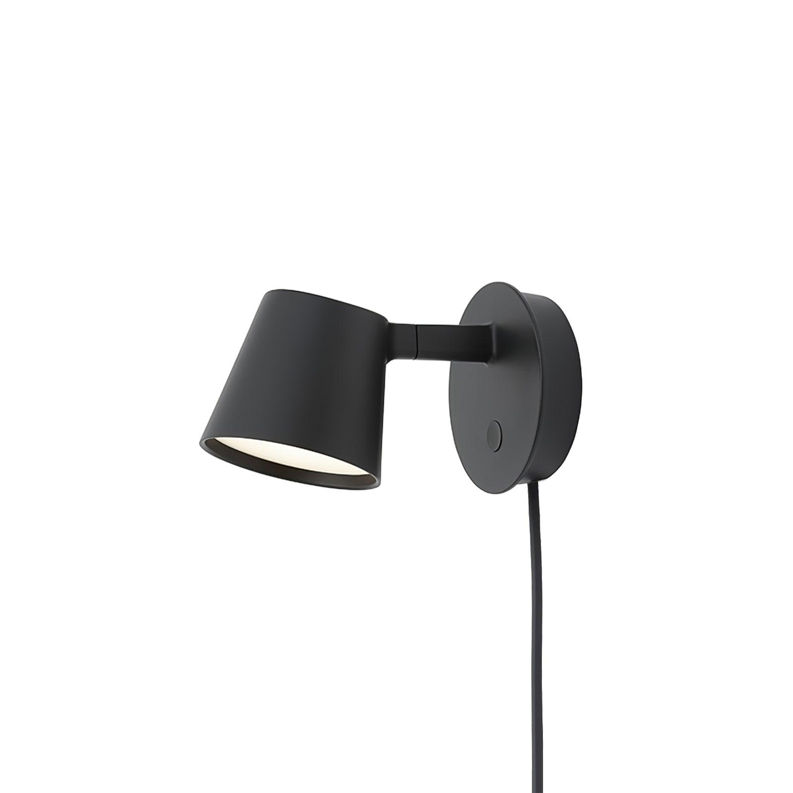 Tirwen Modern Minimalist Plug-In Wall Lamp-Neutral Decor