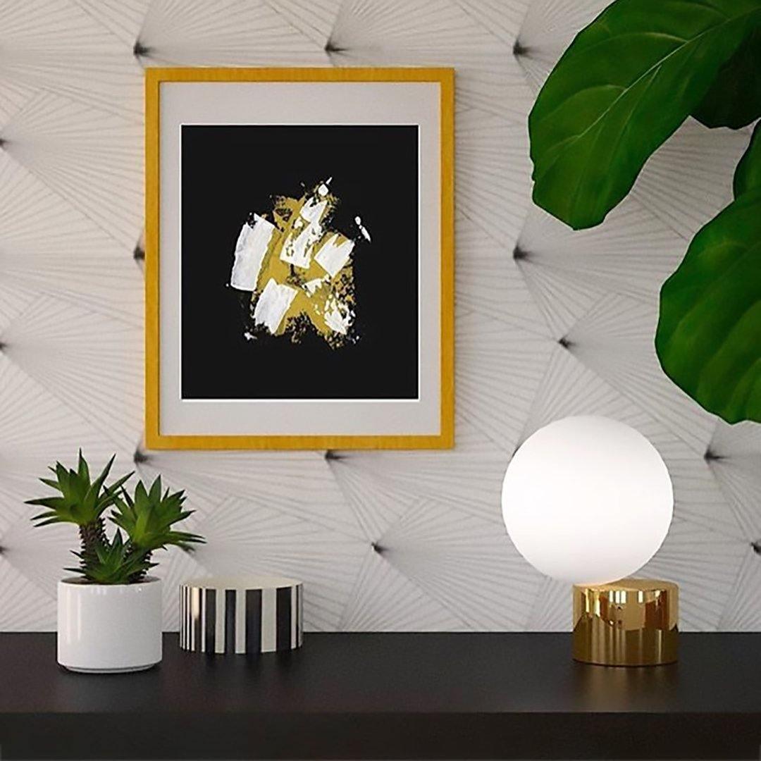 Aru Glass Industrial Table Lamp-Neutral Decor