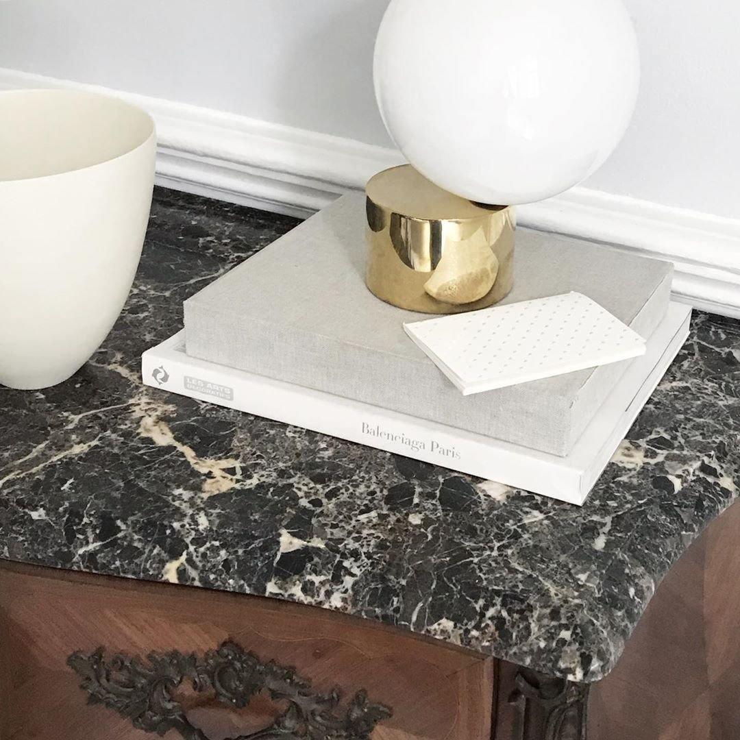 Aru Glass Industrial Table Lamp-Neutral Decor