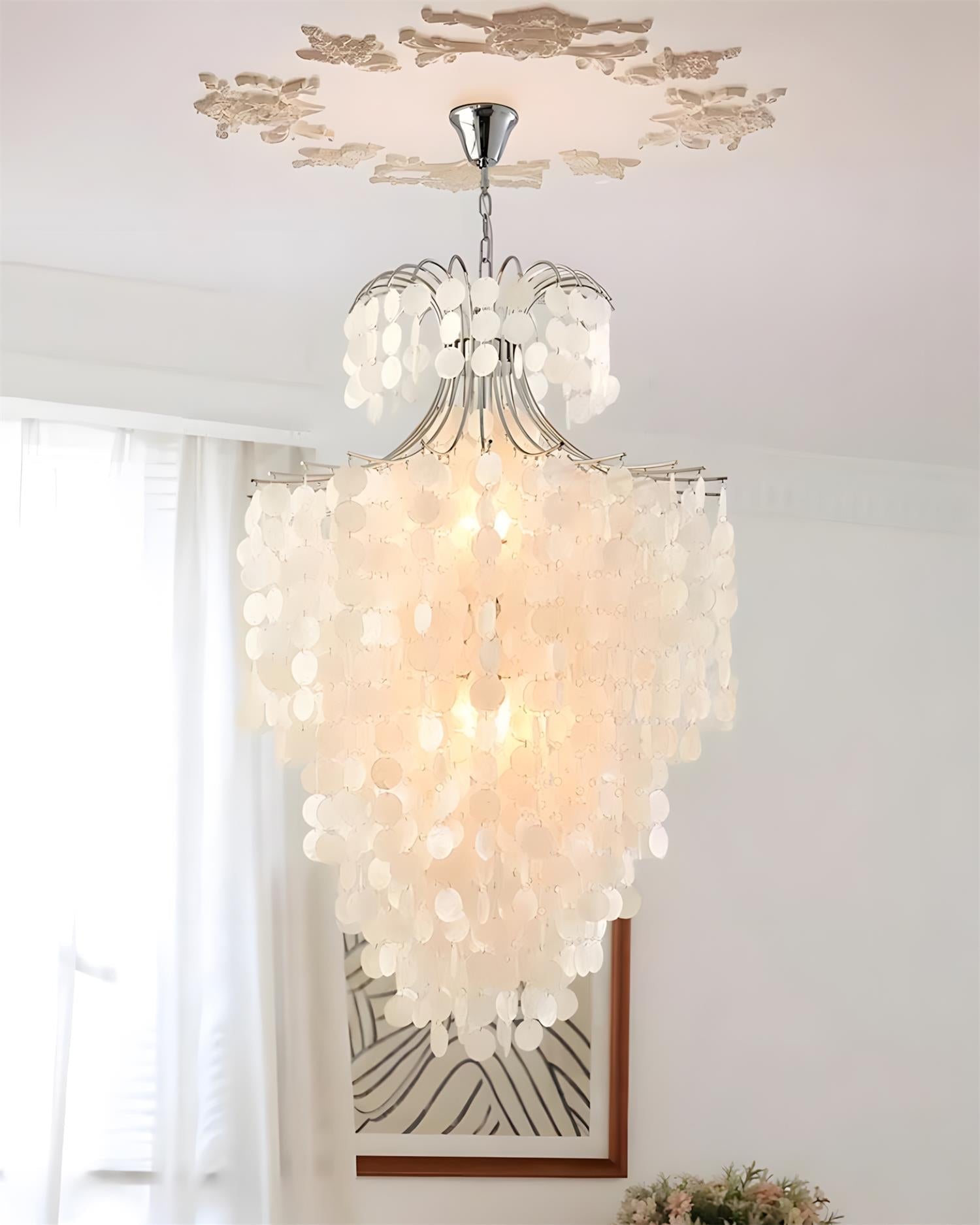 Odette Shell Chandelier