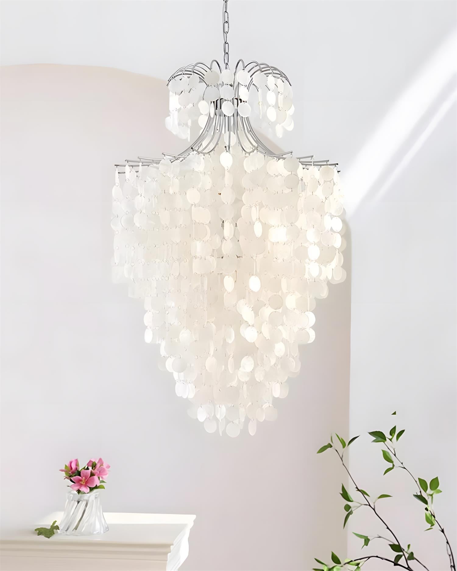 Odette Shell Chandelier