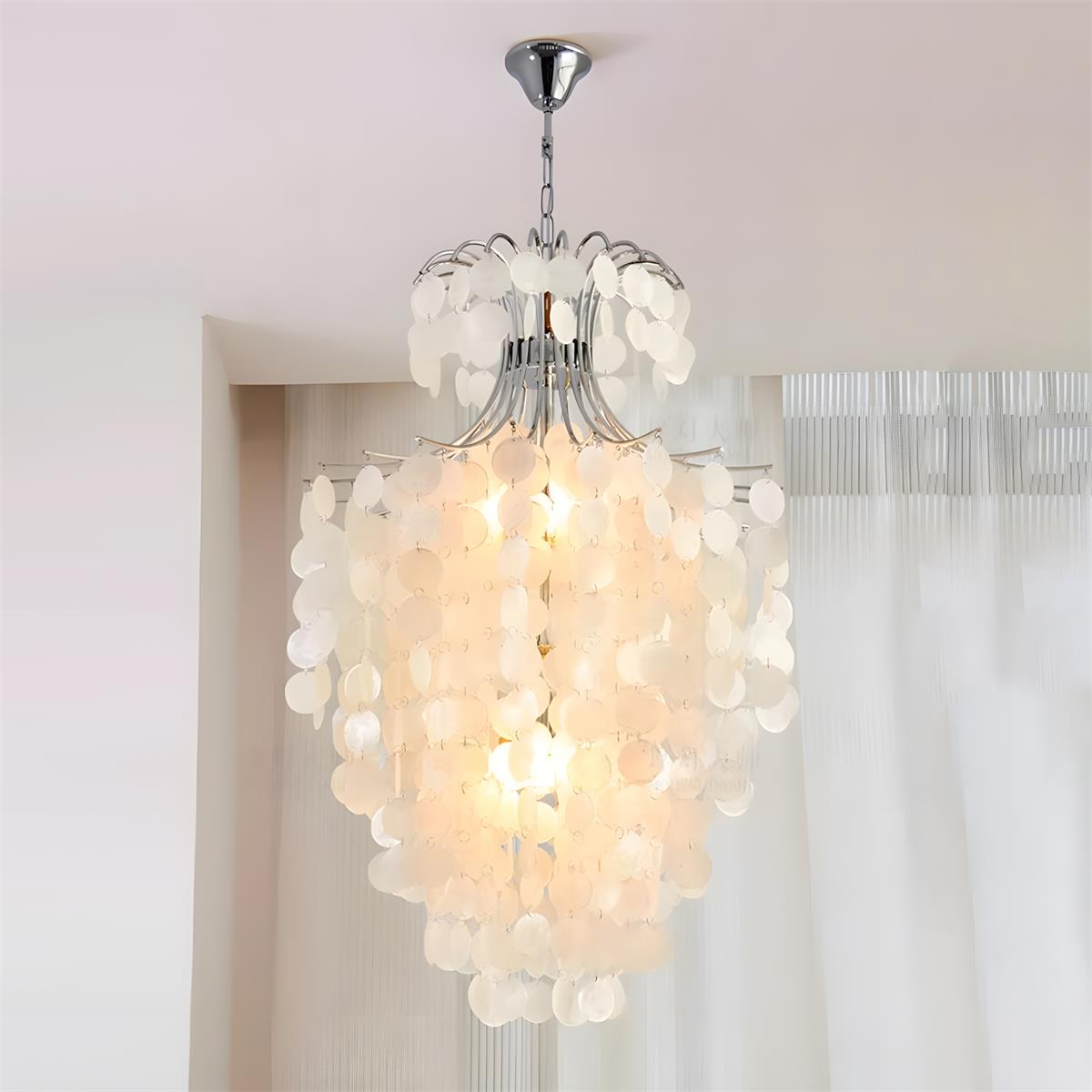 Odette Shell Chandelier