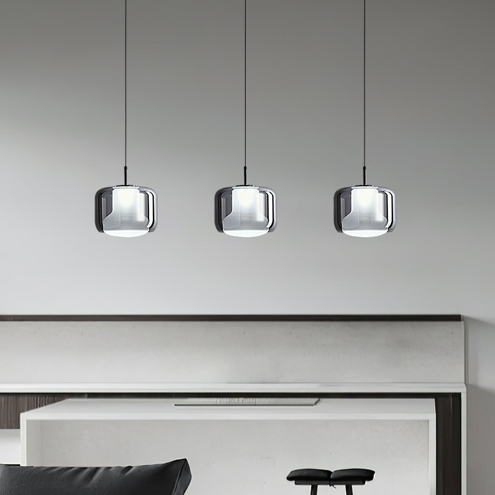 Wylr Modern Glass Pendant Lamp-Neutral Decor