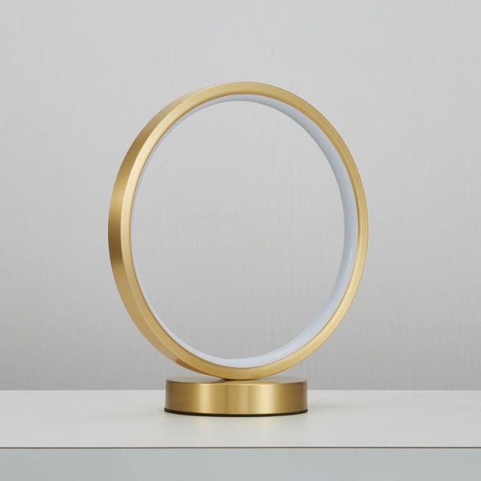 Cirra Elegan Brass Table Lamp-Neutral Decor