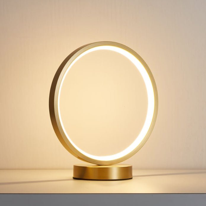 Cirra Elegan Brass Table Lamp-Neutral Decor