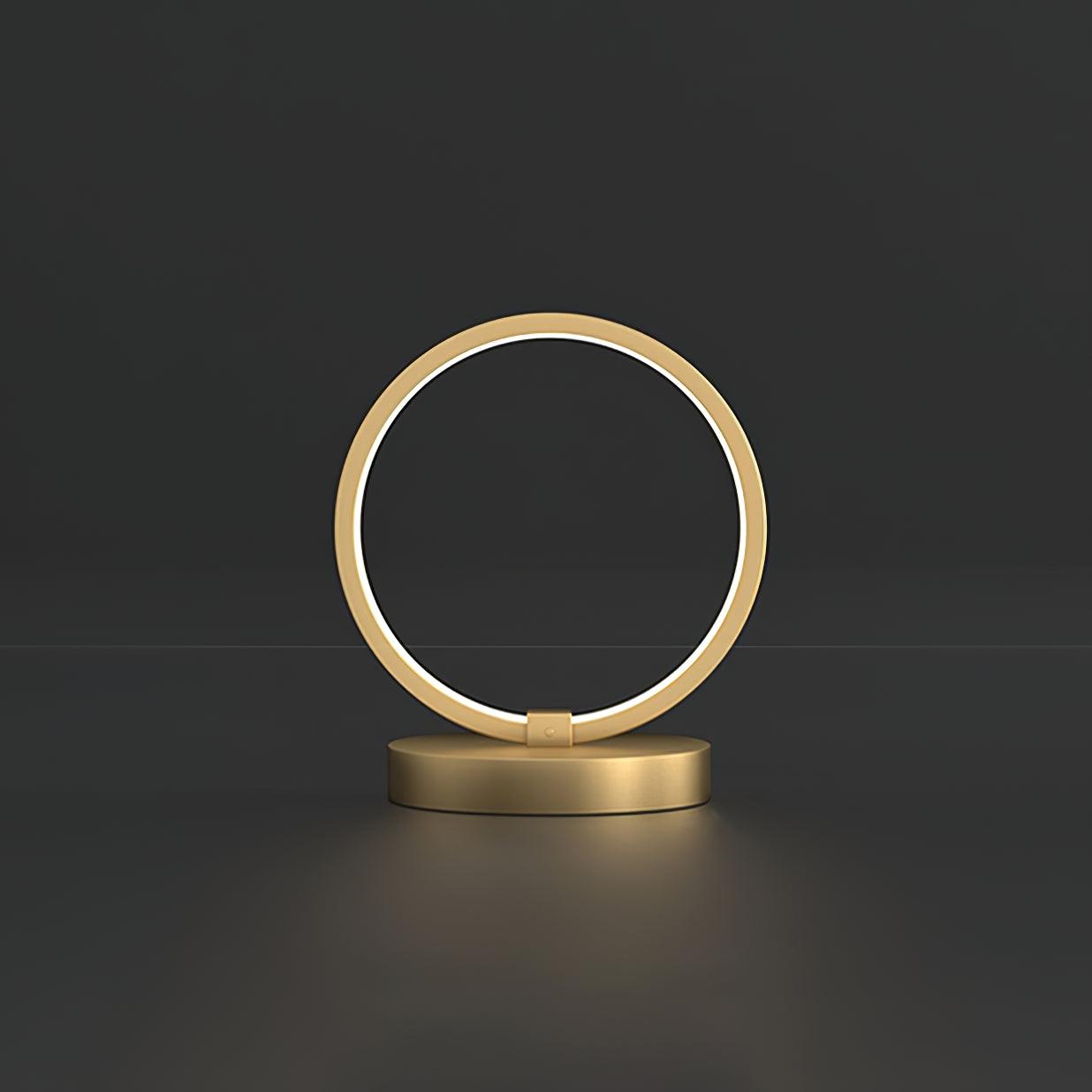 Cirra Elegan Brass Table Lamp-Neutral Decor