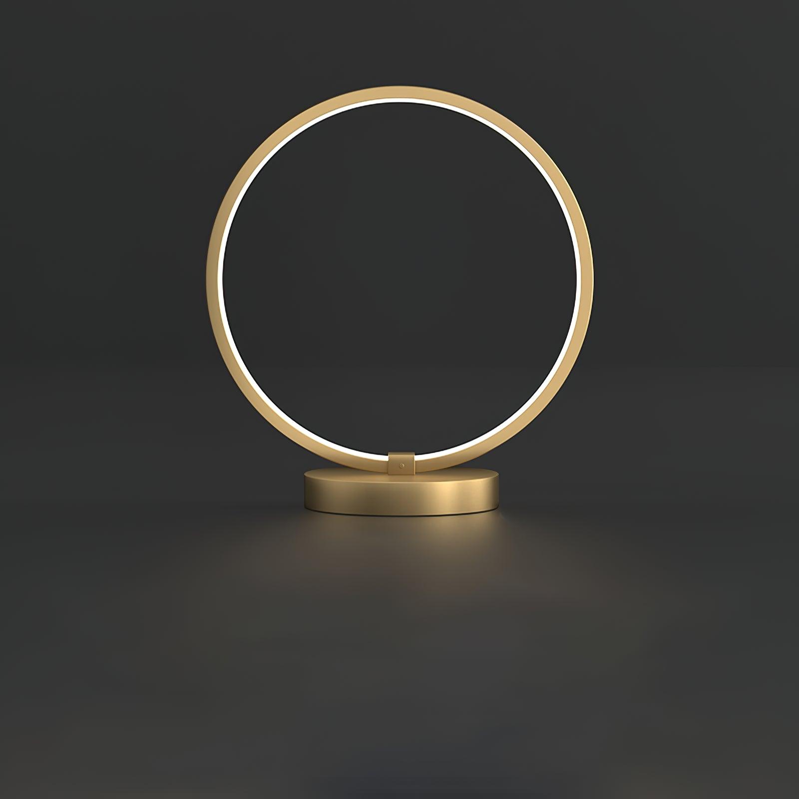 Cirra Elegan Brass Table Lamp-Neutral Decor