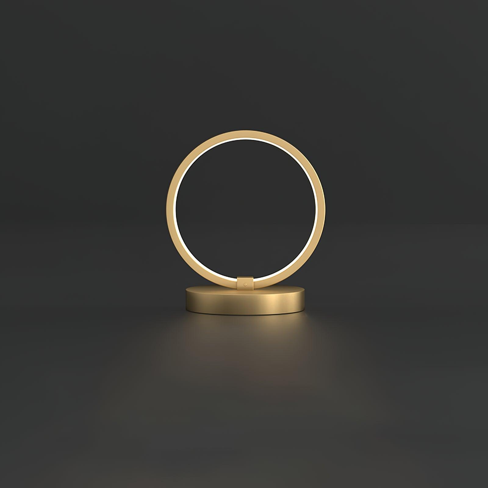 Cirra Elegan Brass Table Lamp-Neutral Decor