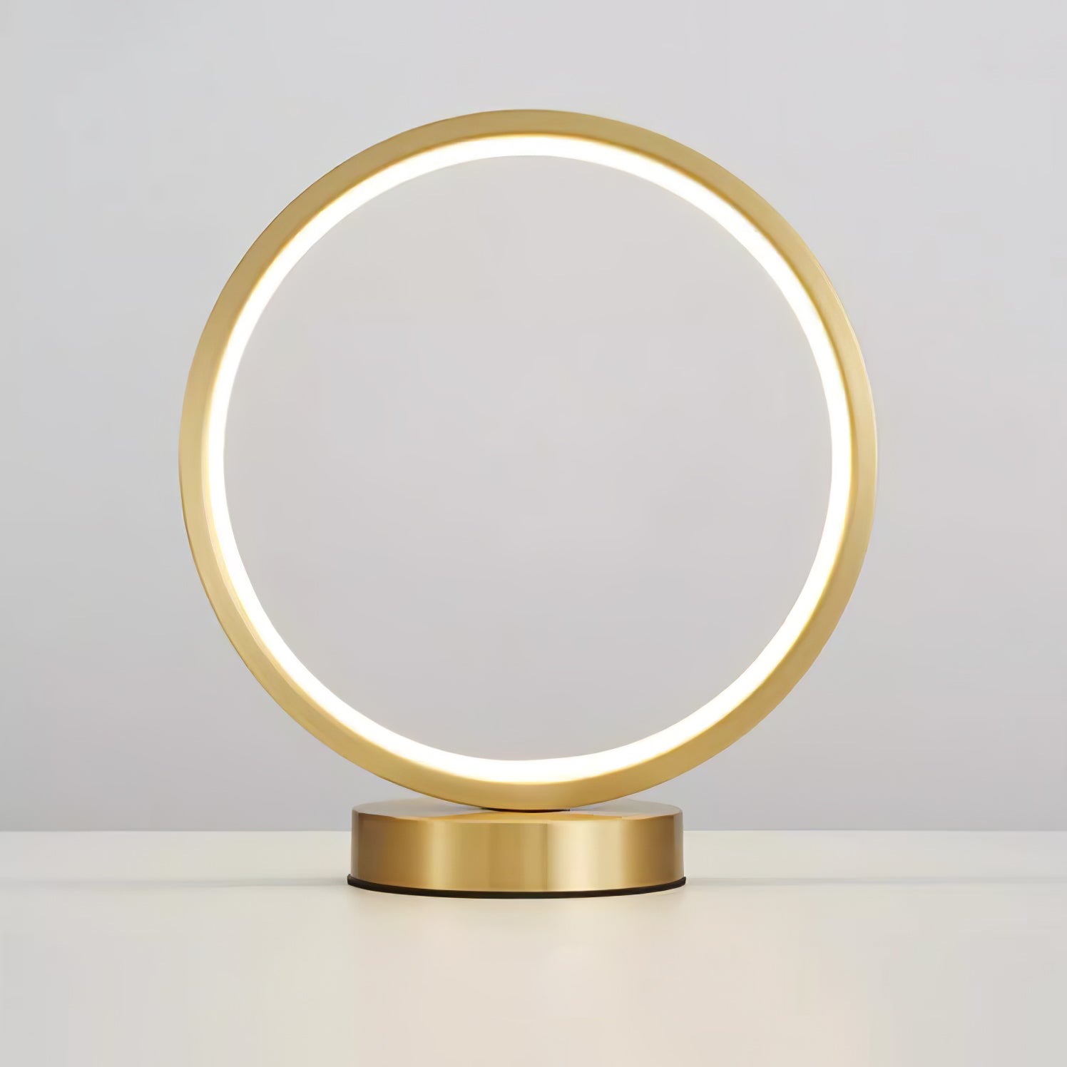 Cirra Elegan Brass Table Lamp-Neutral Decor