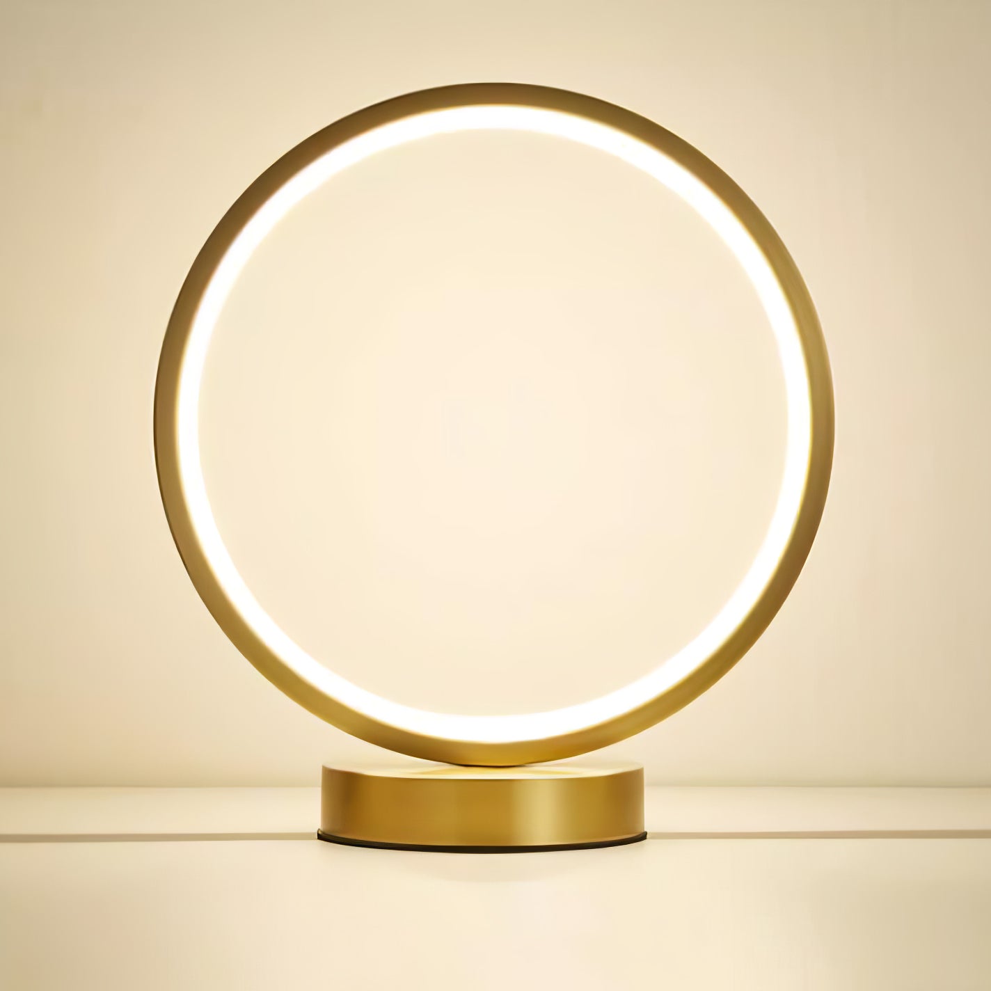 Cirra Elegan Brass Table Lamp-Neutral Decor