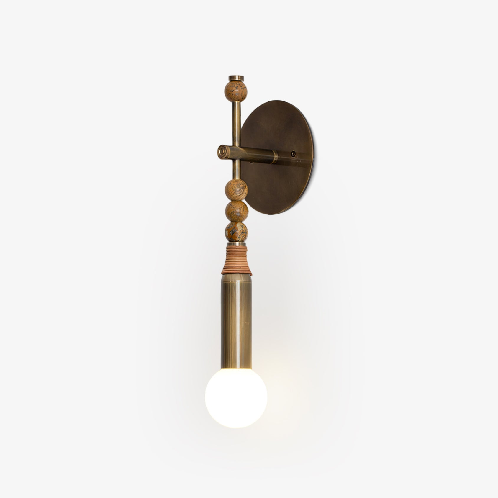 Zaya Modern Minimalist Marble Wall Lamp-Neutral Decor