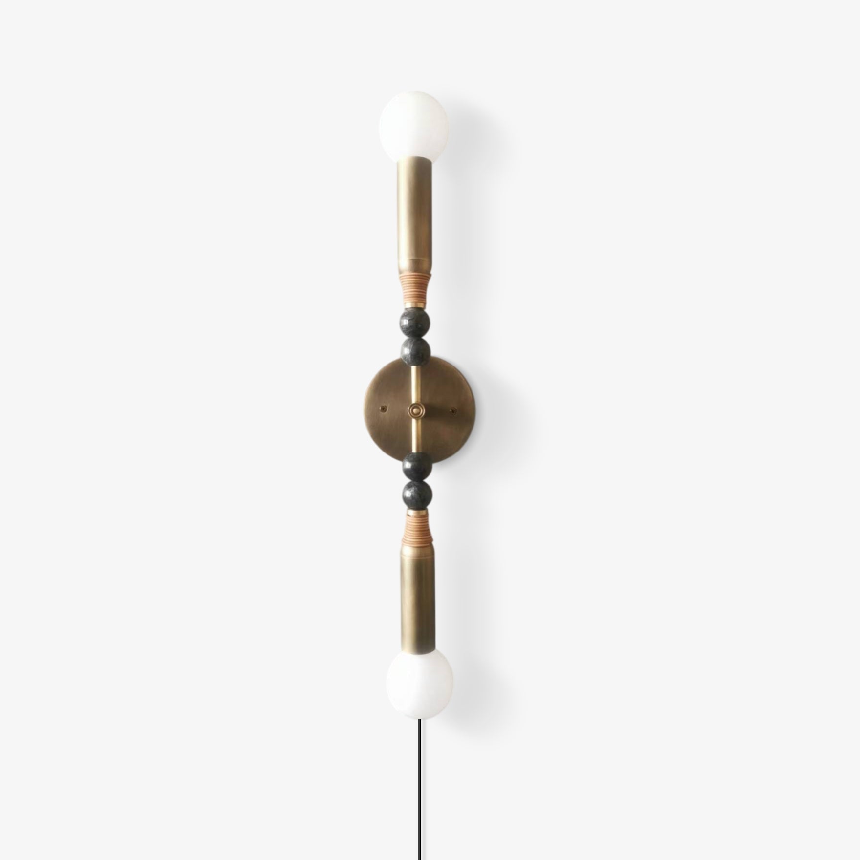 Evilor Premium Elegance Plug-in Marble Wall Lamp-Neutral Decor