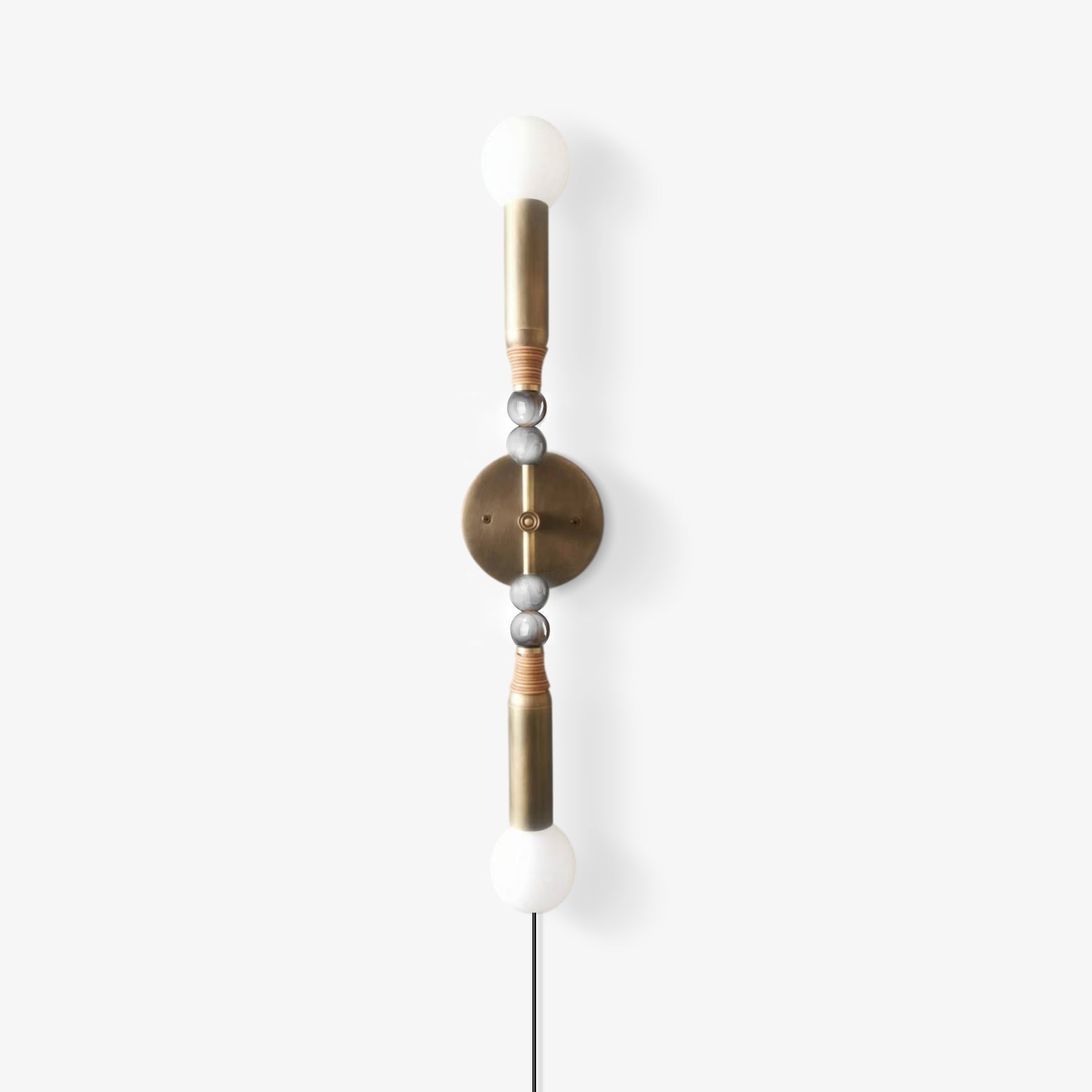 Evilor Premium Elegance Plug-in Marble Wall Lamp-Neutral Decor