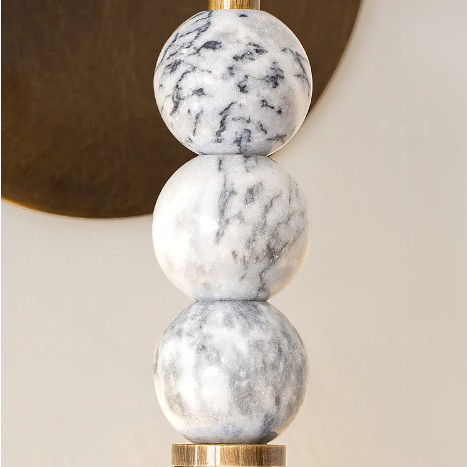 Zaya Modern Minimalist Marble Wall Lamp-Neutral Decor