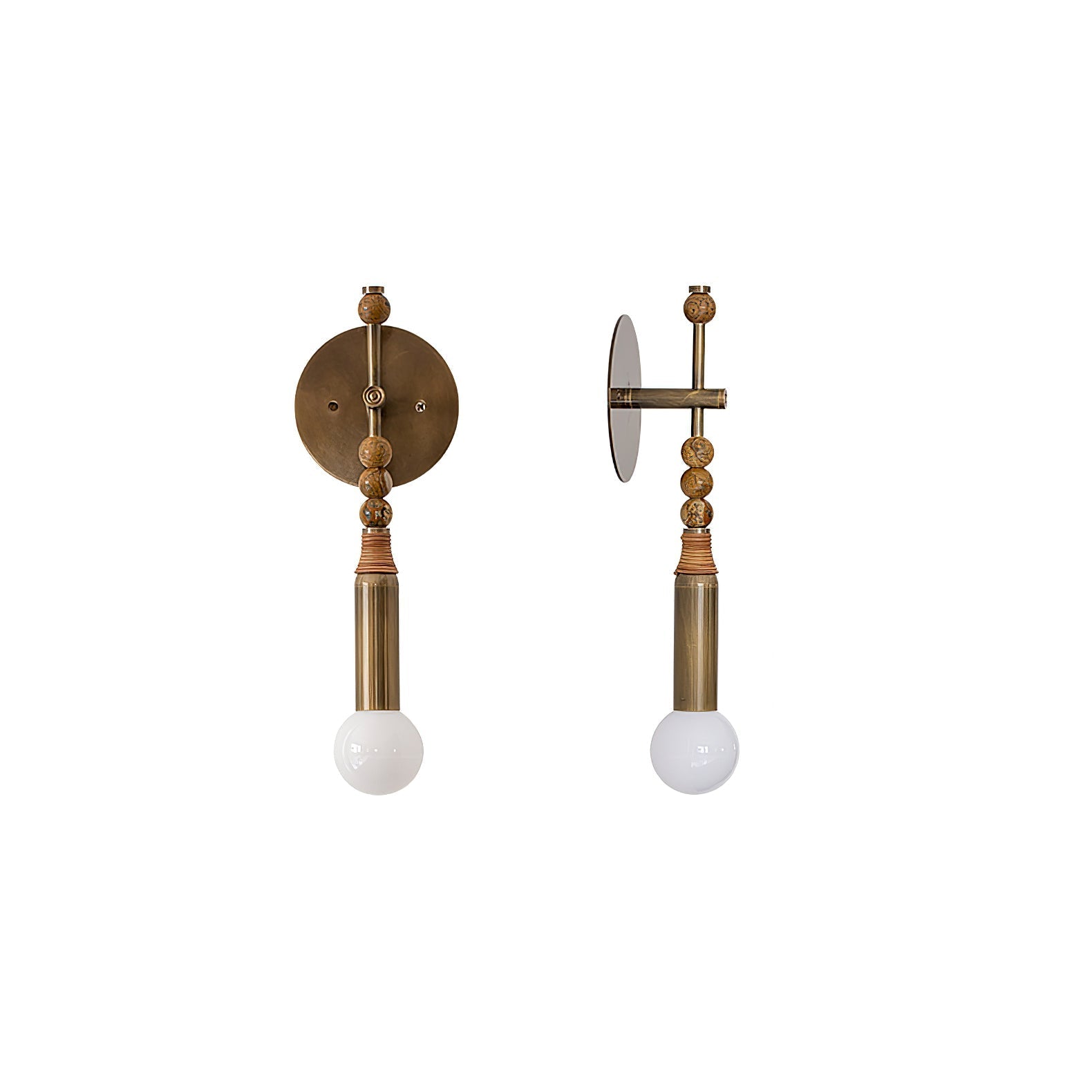 Evilor Premium Elegance Plug-in Marble Wall Lamp-Neutral Decor