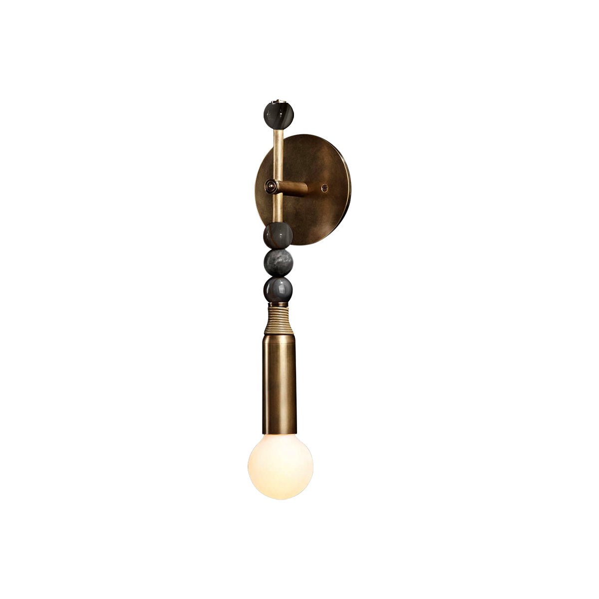 Zaya Modern Minimalist Marble Wall Lamp-Neutral Decor